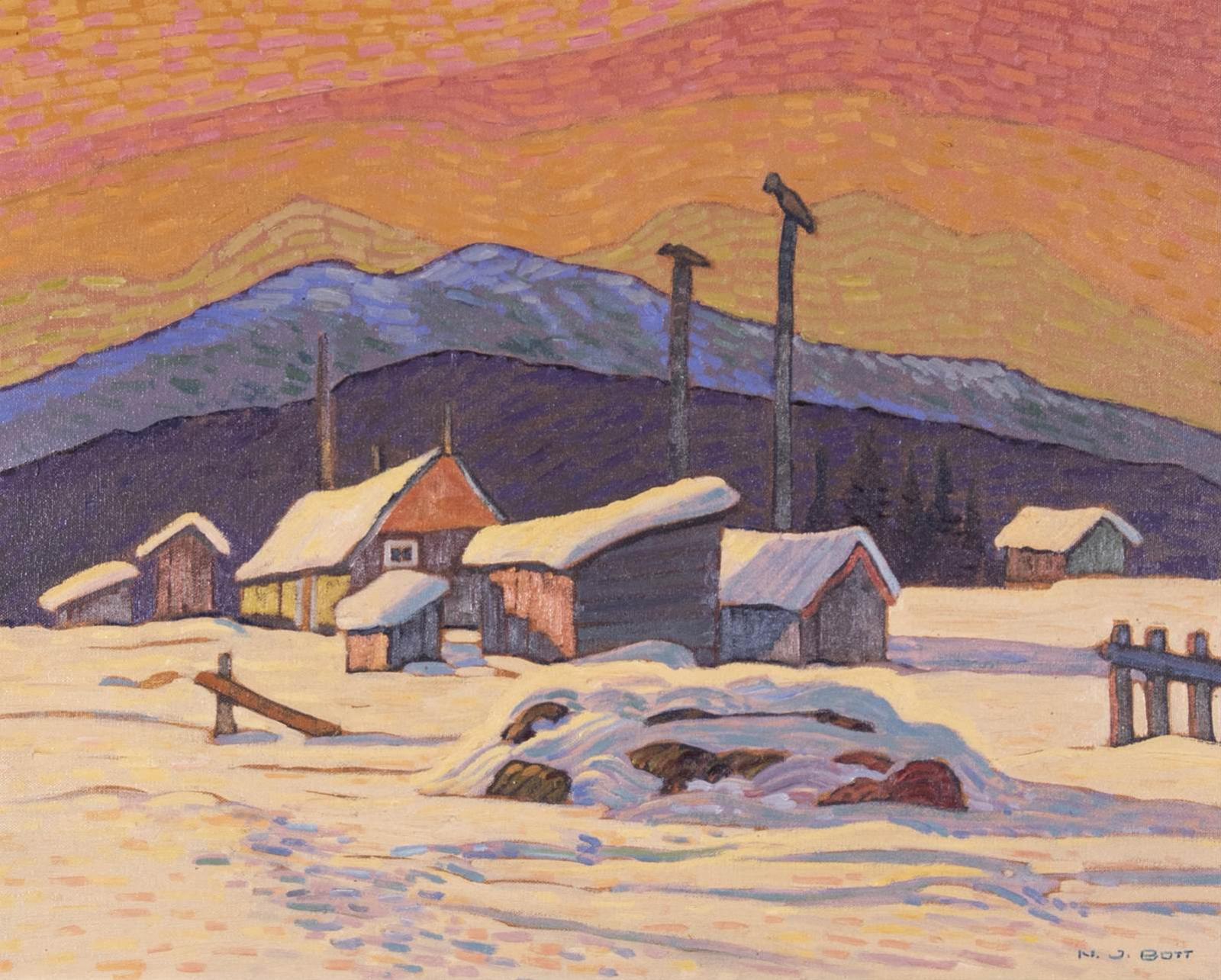Nicholas Johannes Bott (1941-2021) - Indian Winter; 1989