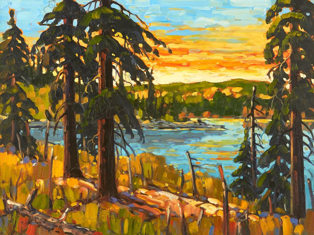 Rod Charlesworth (1955) - Autumn Dusk, Shuswap