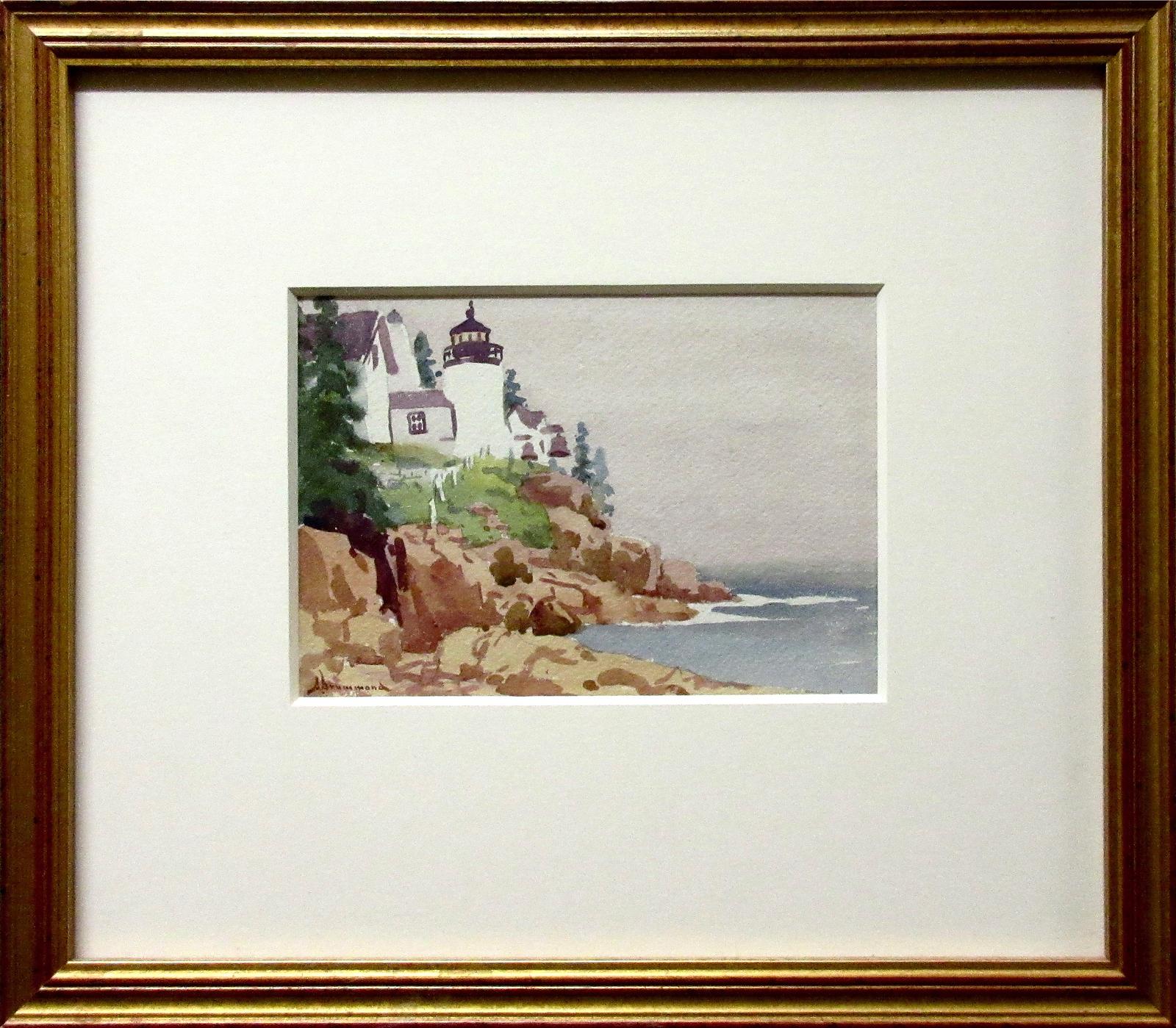 Arthur Alexander Drummond (1891-1977) - Bass Harbour Head (Mount Desert Island, Maine)