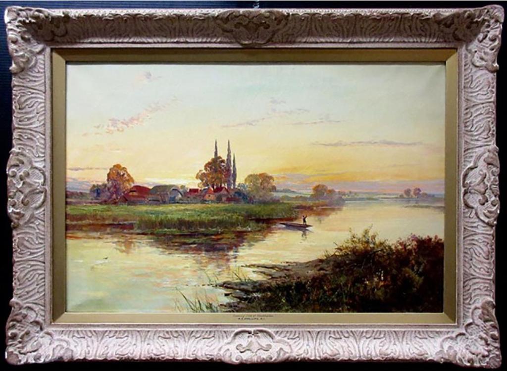 A.E. Phillips - Evening Glow At Huntington