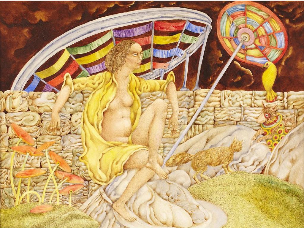 Gary Peter Slipper (1934-2019) - Whimsical Scene