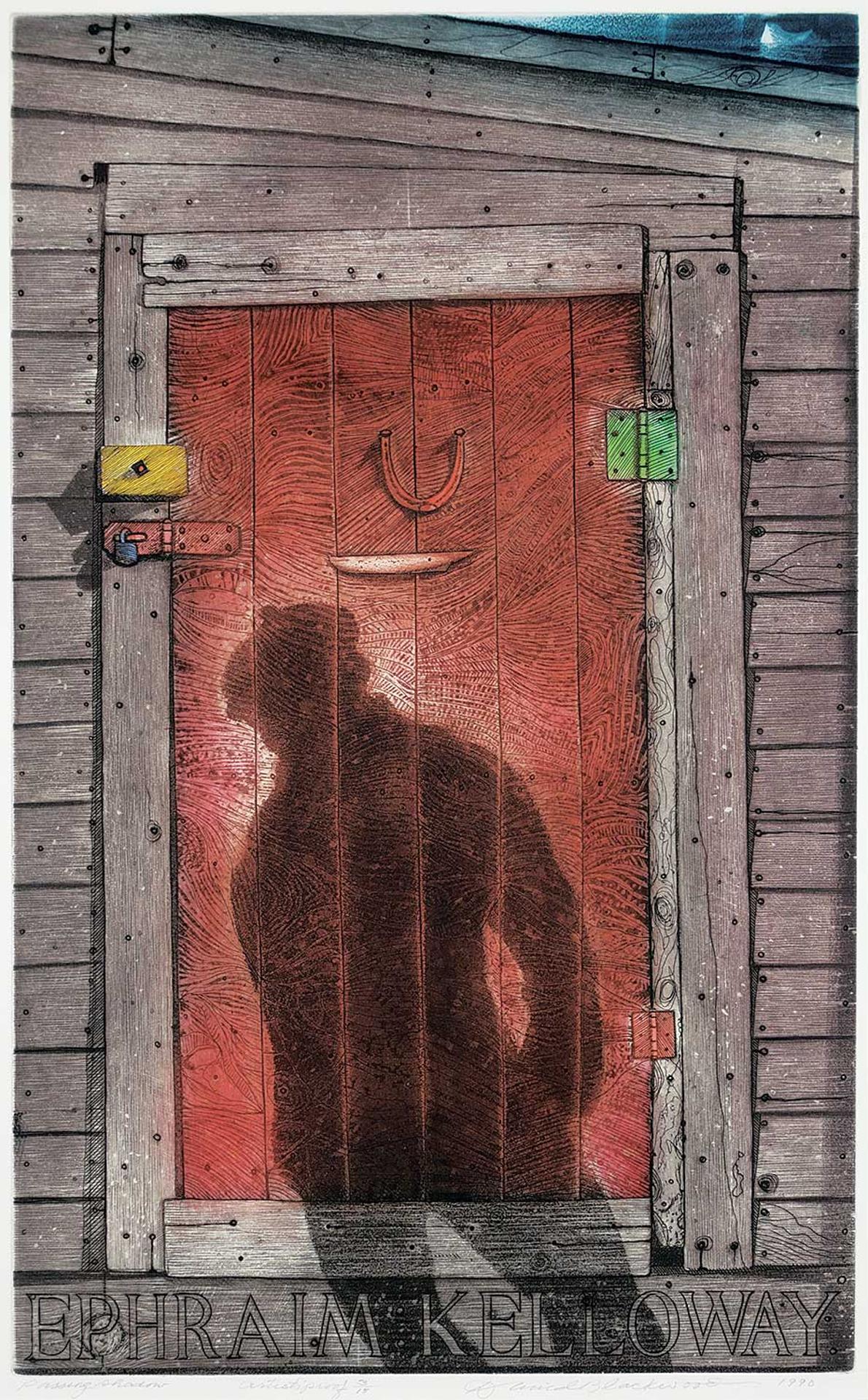 David Lloyd Blackwood (1941-2022) - Passing Shadow #Artist's Proof 3/15