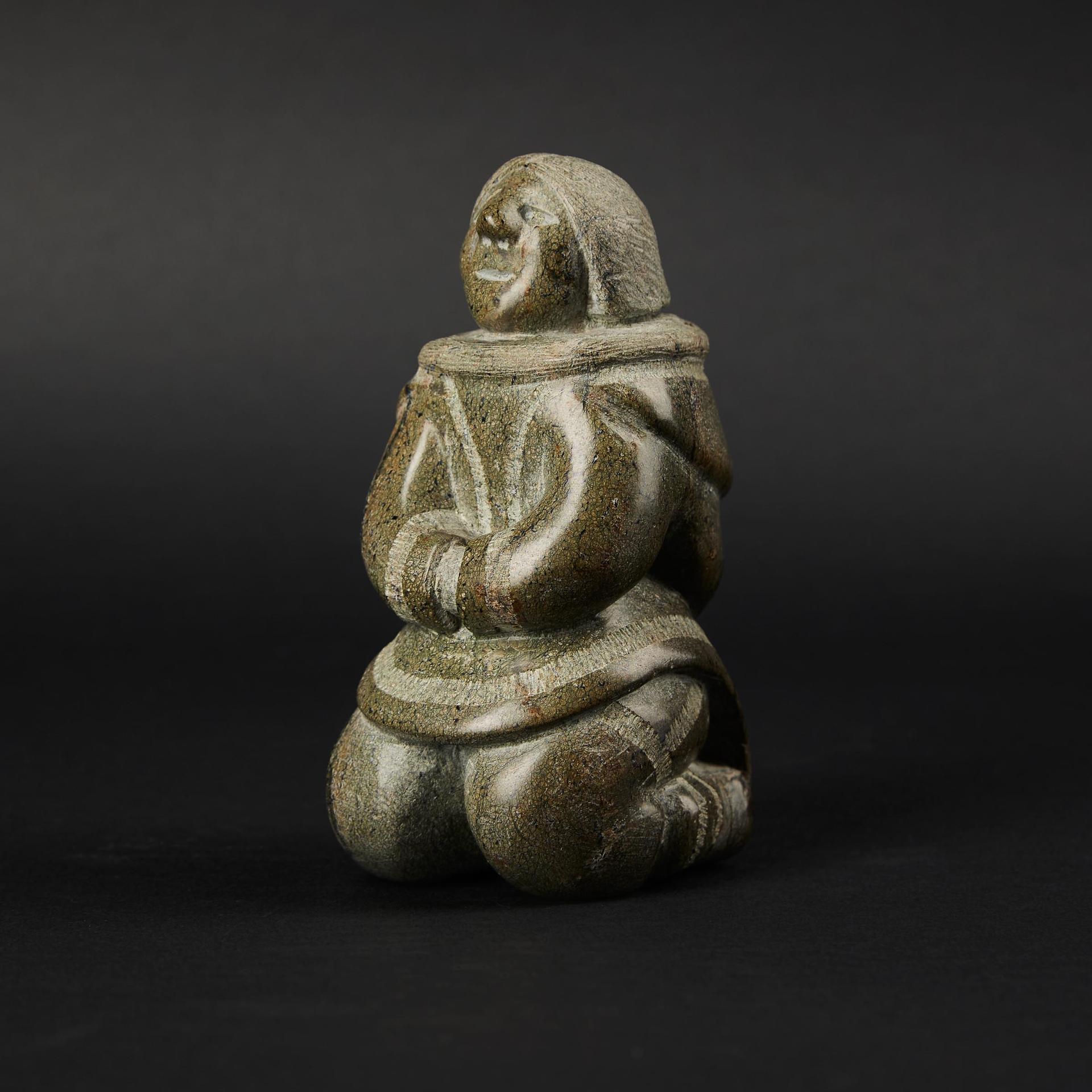 Annie Qimirpik (1933) - Kneeling Figure