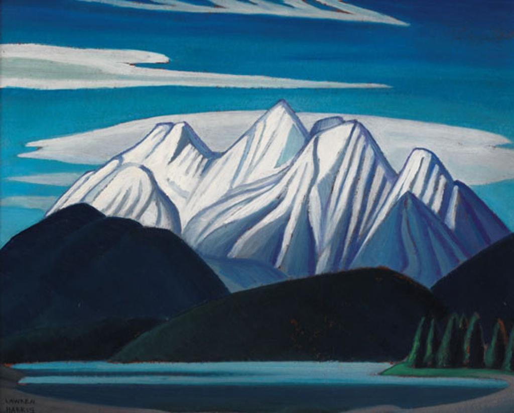 Lawren Stewart Harris (1885-1970) - Mountain Sketch LXIII