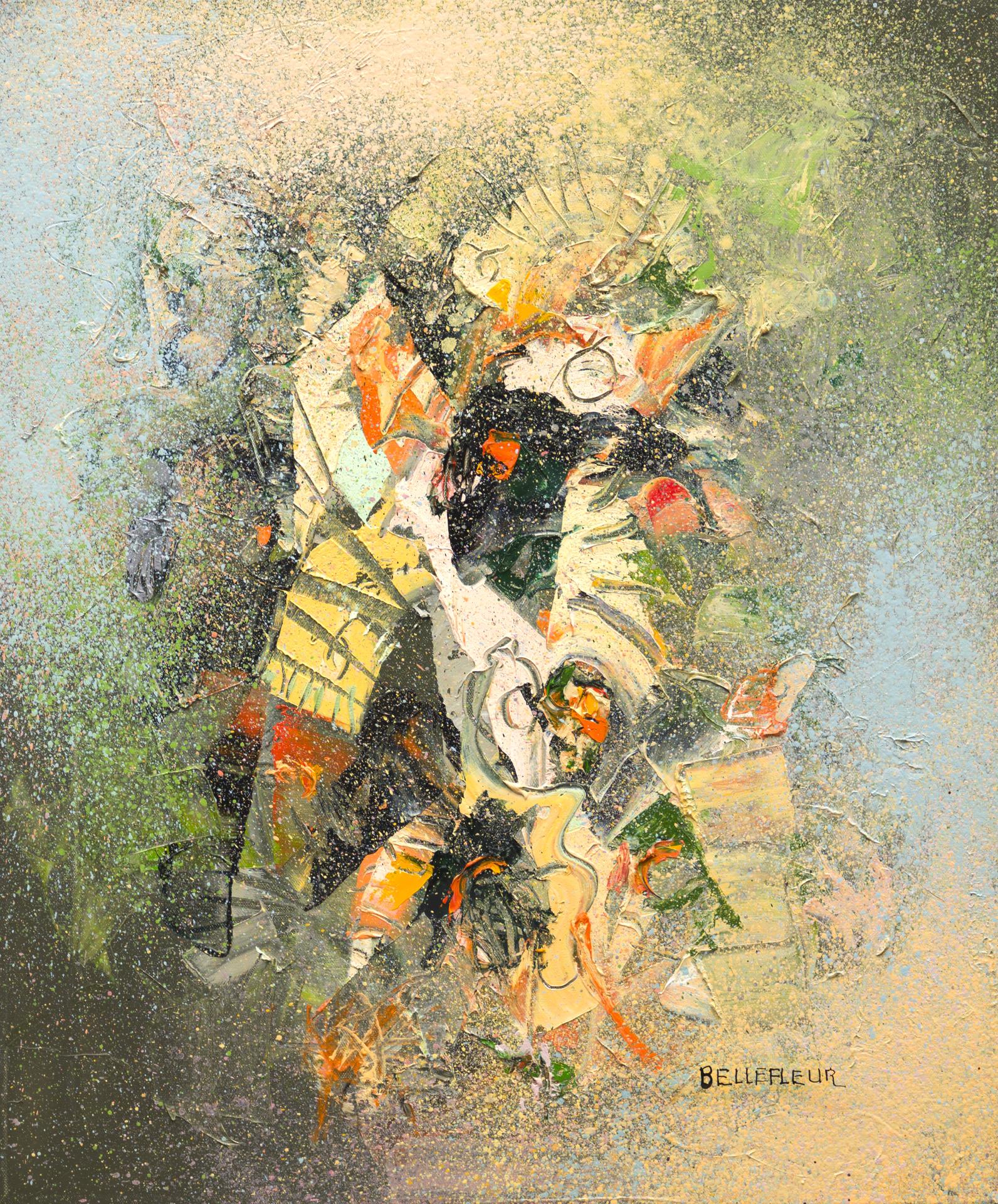 Léon Bellefleur (1910-2007) - Quelques mirages nº 3 (Haute chinoiserie), 1996-1997