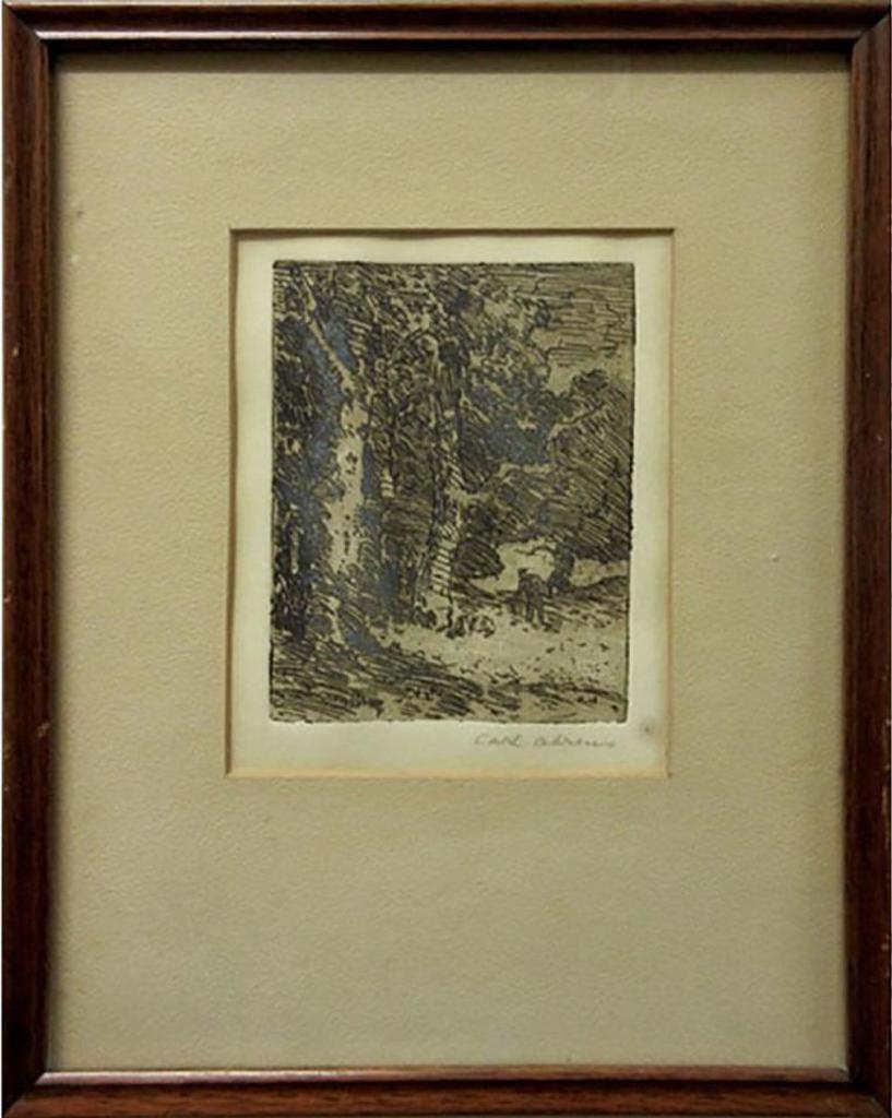 Carl Henry Von Ahrens (1863-1936) - The Woodland Traveler