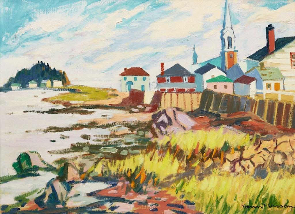 Henri Leopold Masson (1907-1996) - Kamouraska, Maree Basse