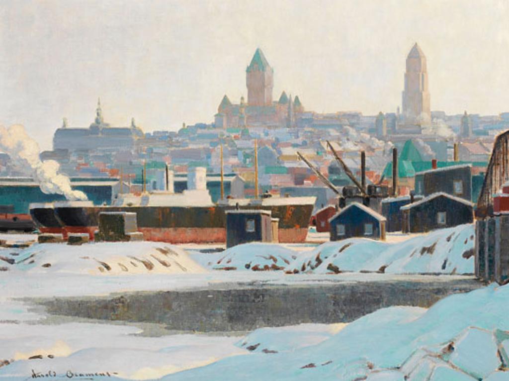 Thomas Harold (Tib) Beament (1898-1984) - Winter Day, Quebec