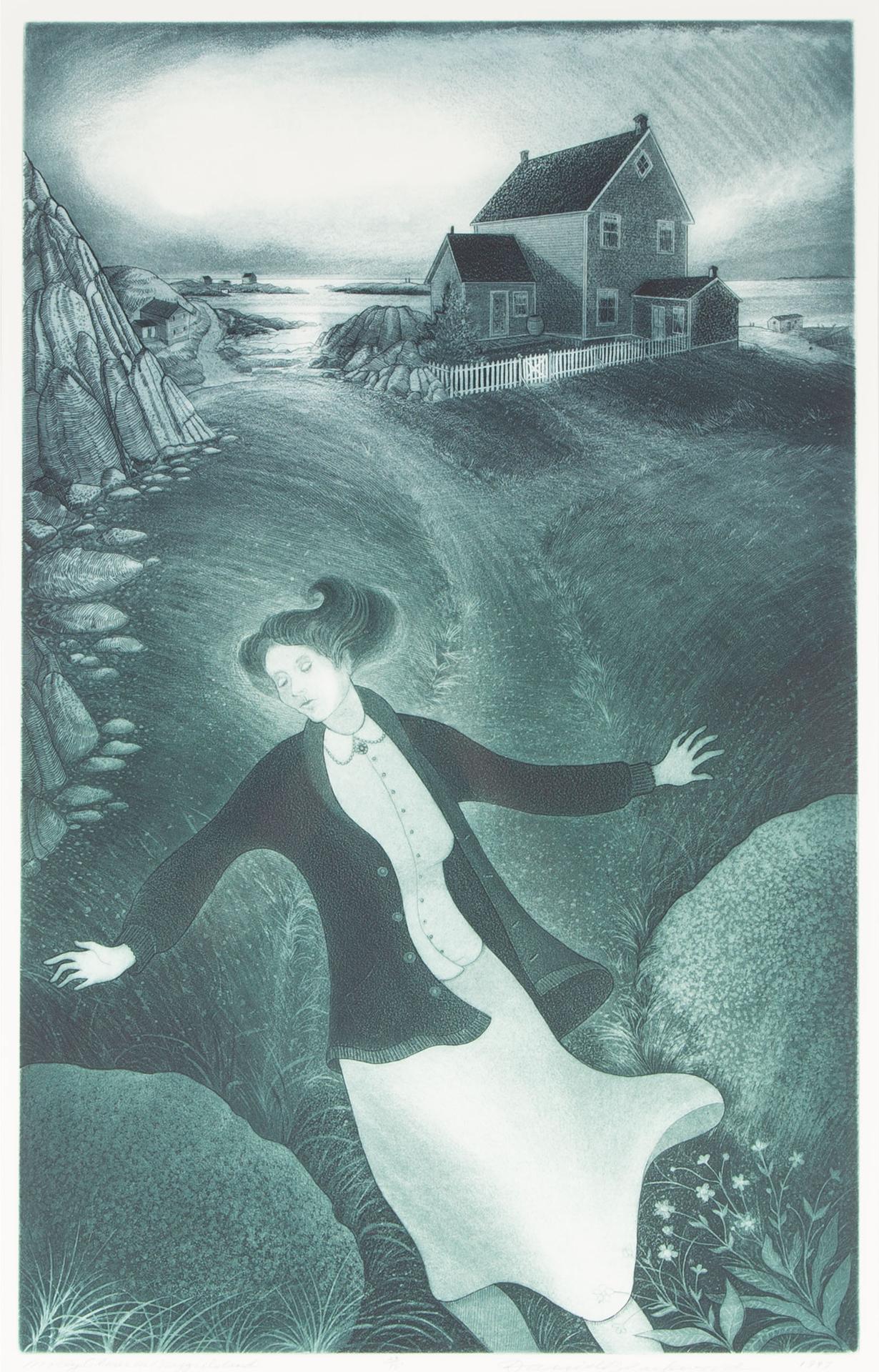David Lloyd Blackwood (1941-2022) - Molly Glover On Bragg's Island, 1997
