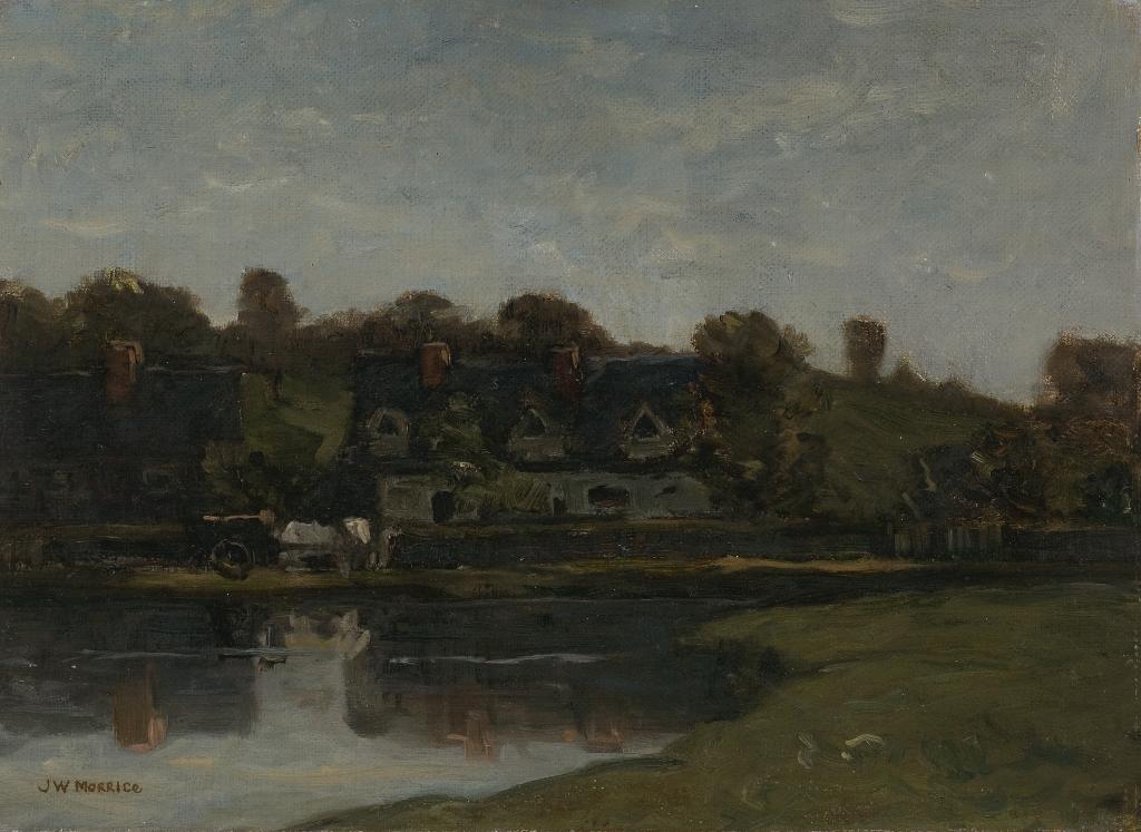 James Wilson Morrice (1865-1924) - Horse And Cart At Side Of The River