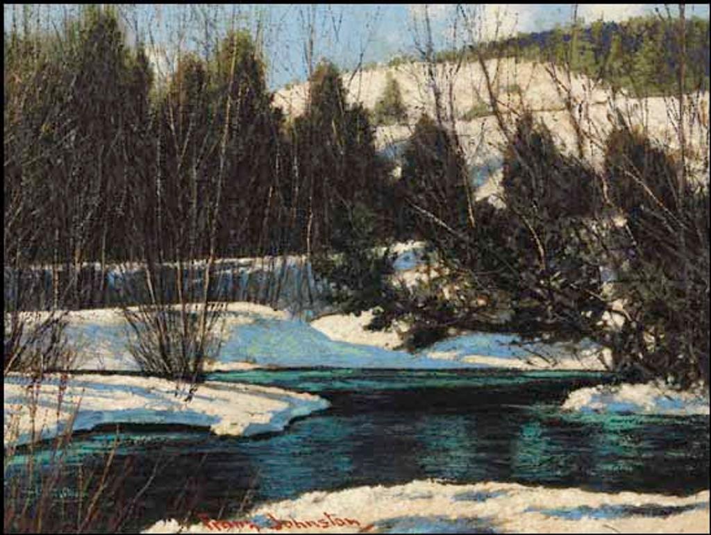 Frank (Franz) Hans Johnston (1888-1949) - Spring Morning