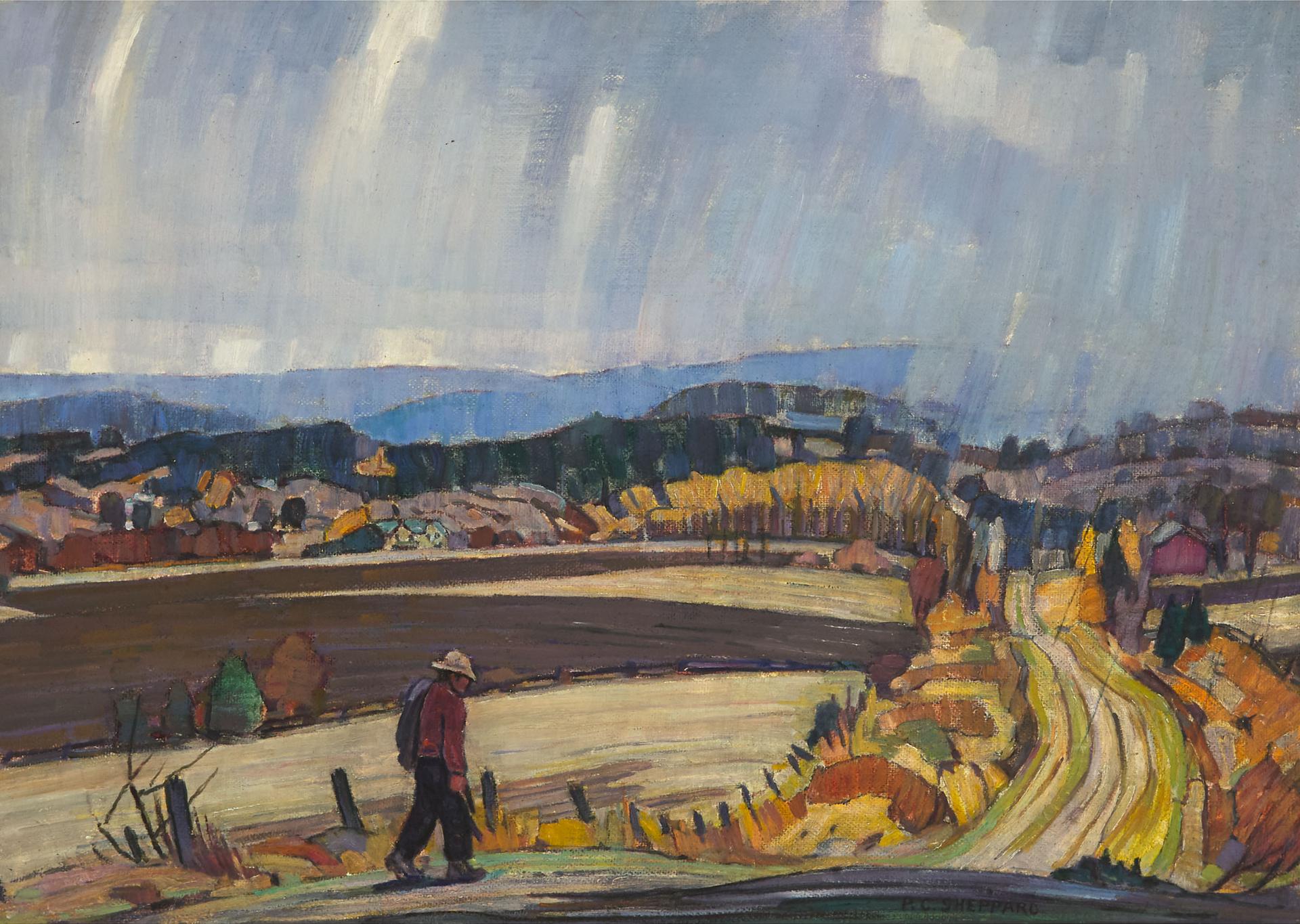 Peter Clapham (P.C.) Sheppard (1882-1965) - Late October, 1956