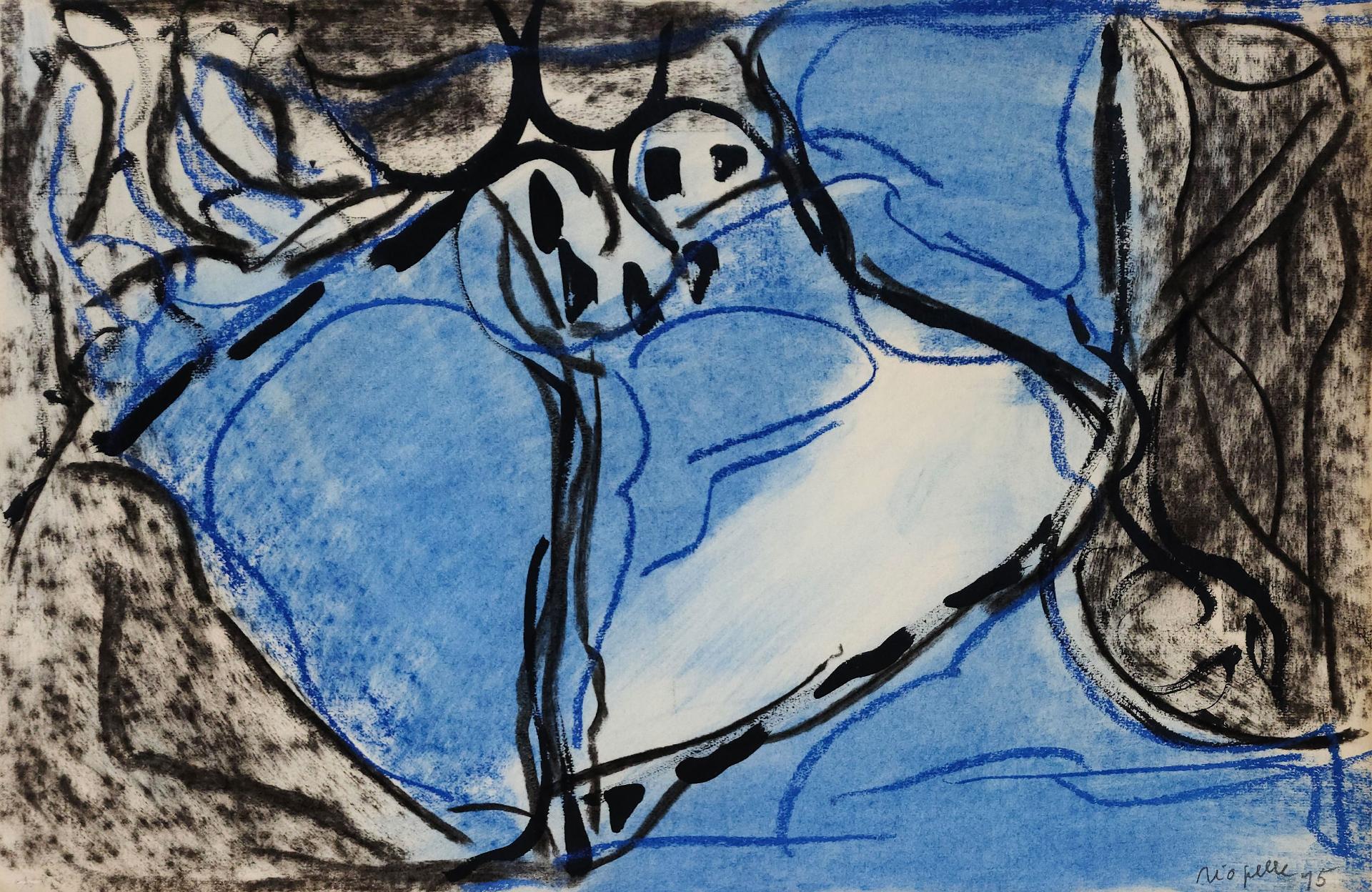 Jean-Paul Riopelle (1923-2002) - Vallée de la roche blanche, 1975