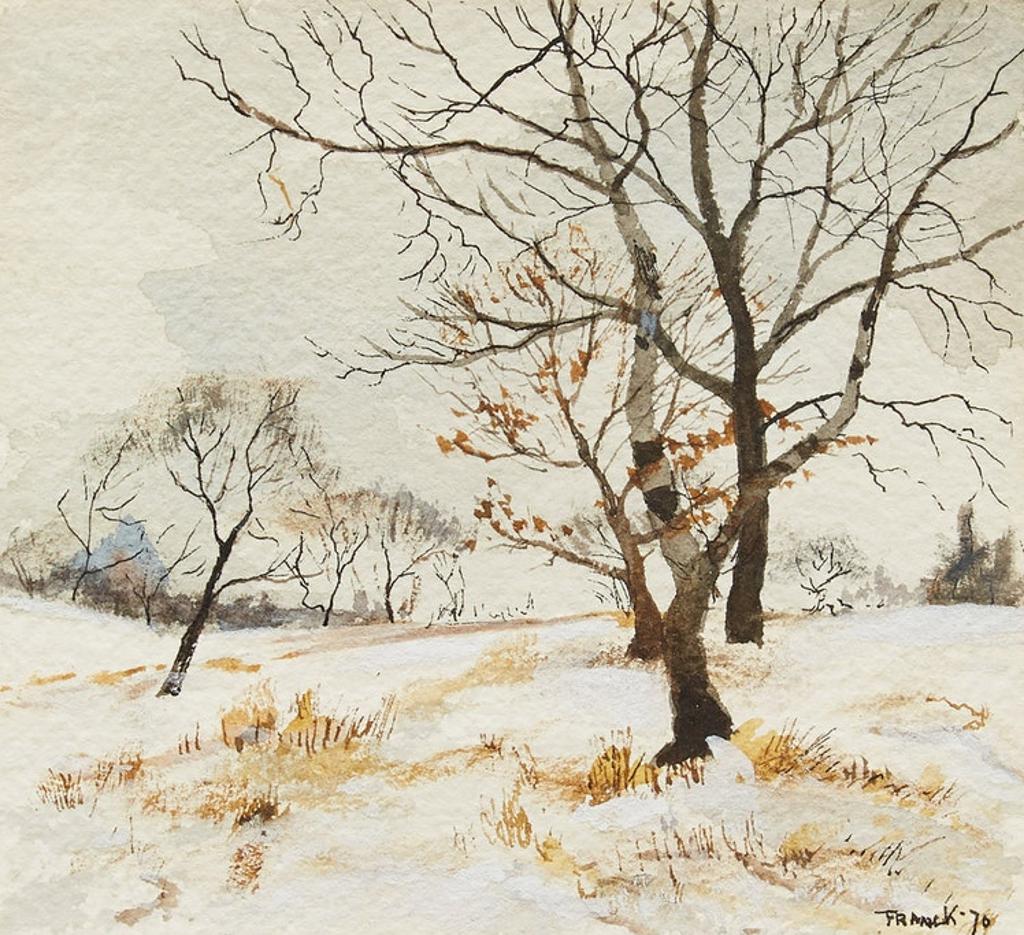 Albert Jacques Franck (1899-1973) - Winter Landscape