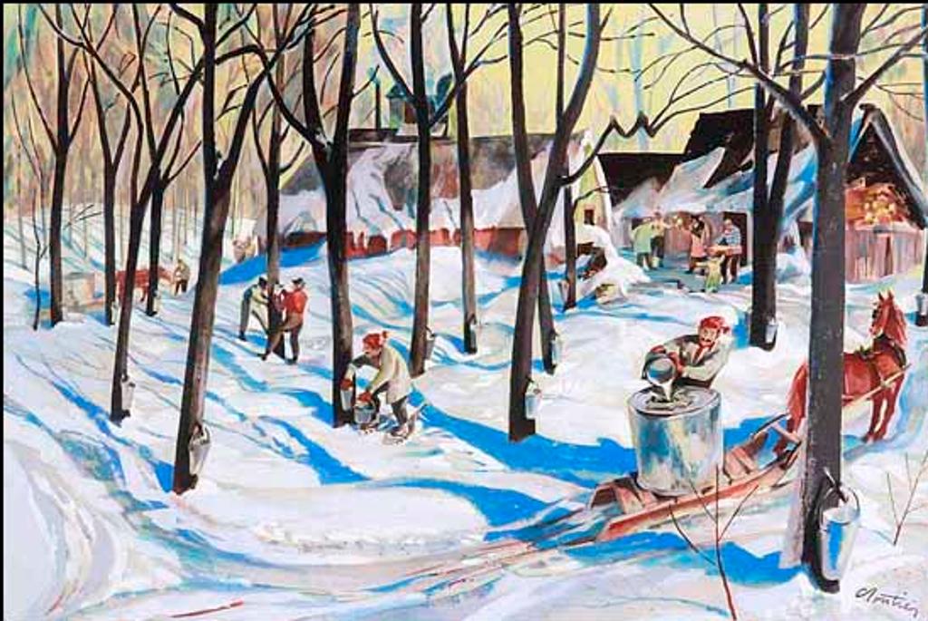 Albert Edward Cloutier (1902-1965) - Maple Sugar Time (02960/2013-3217)