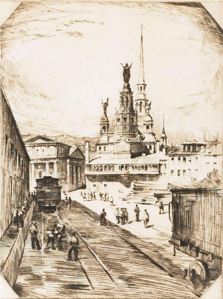 Herbert Raine (1875-1951) - Bonsecours, Montreal, P.Q.