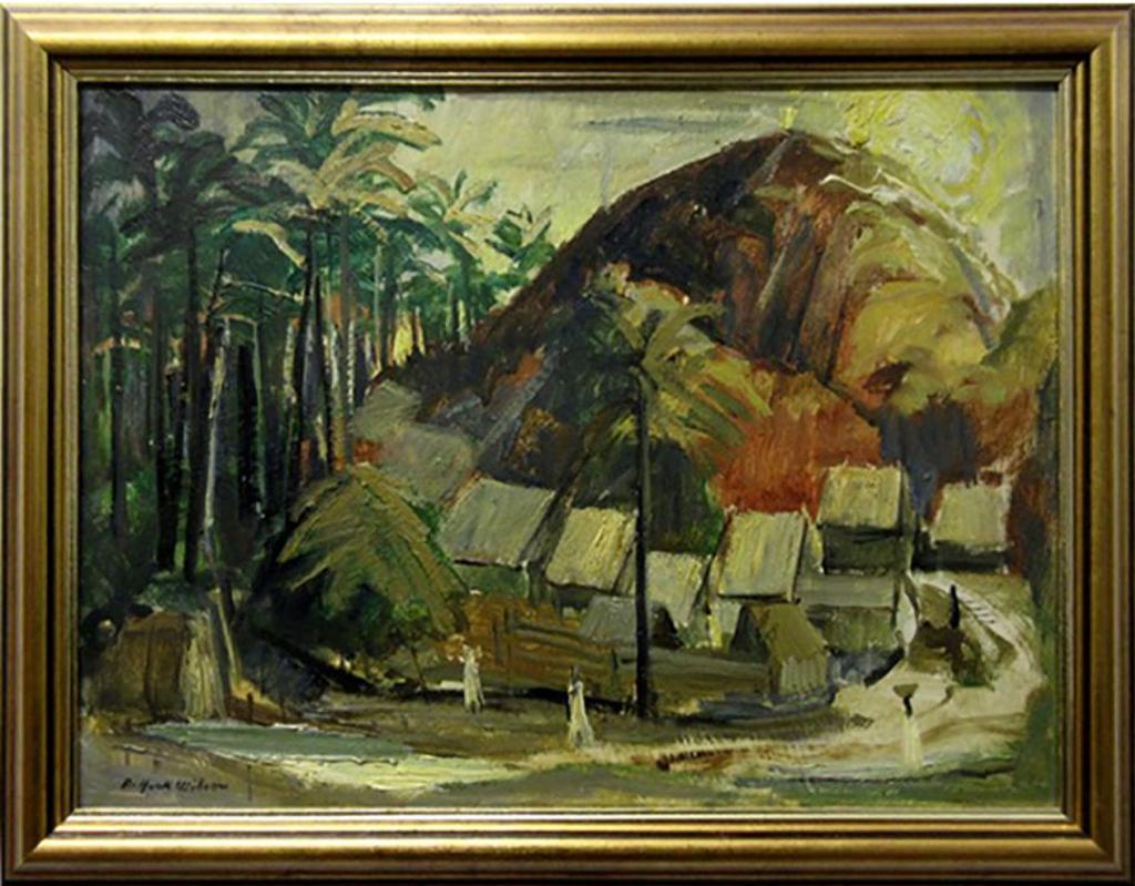 Ronald York Wilson (1907-1984) - Morning In The Village