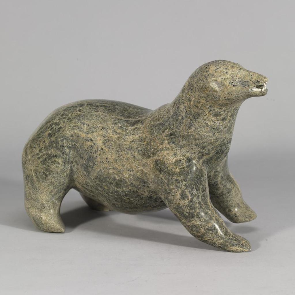 Audla Pee (1920-2002) - Angry Polar Bear