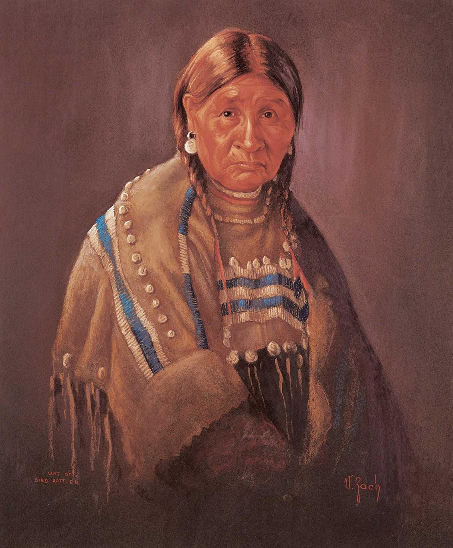 Vilem Zach (1946) - Wife of Bird Rattler