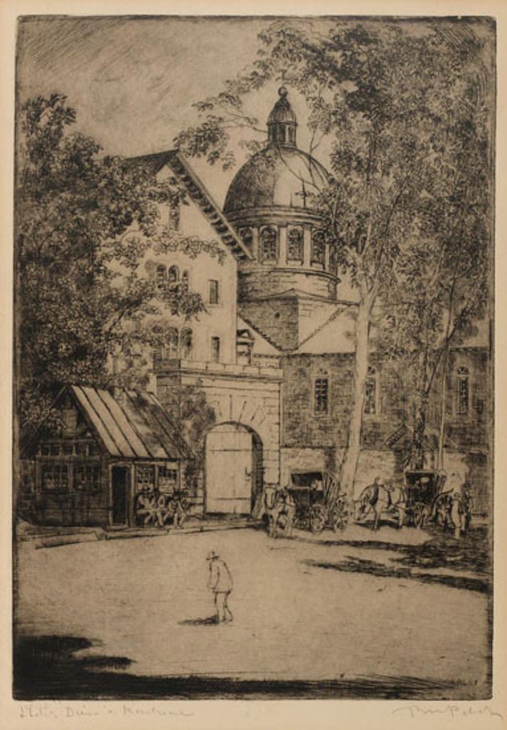 Robert Wakeham Pilot (1898-1967) - L'Hôtel-Dieu à Montréal