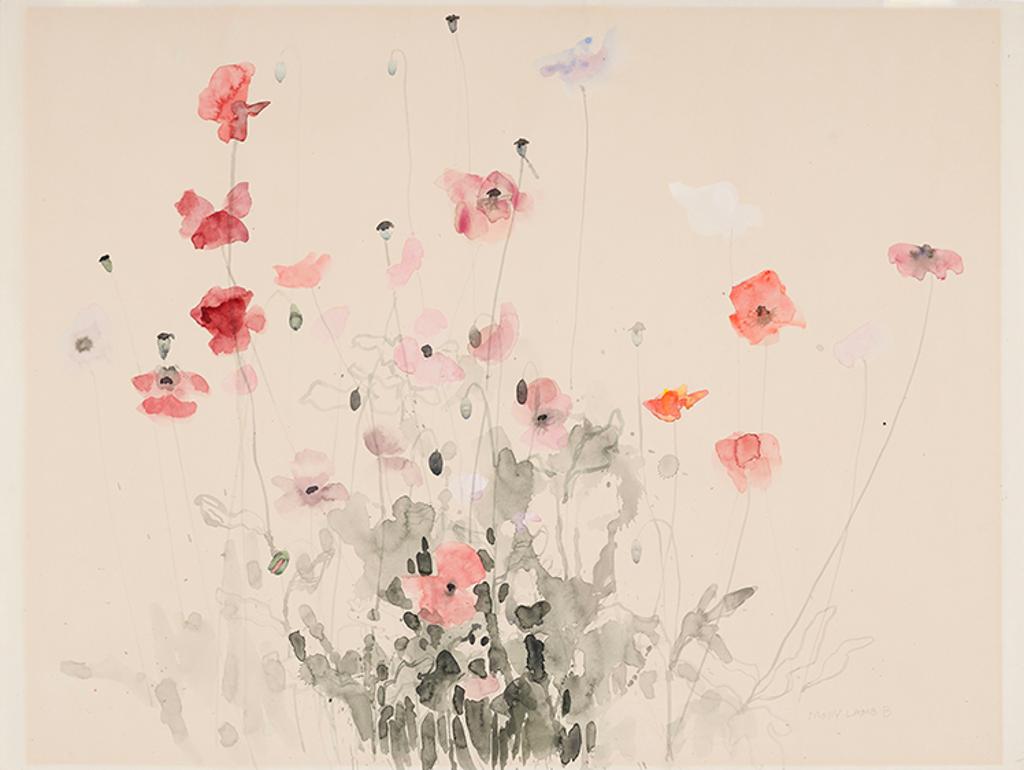 Molly Joan Lamb Bobak (1922-2014) - Poppies