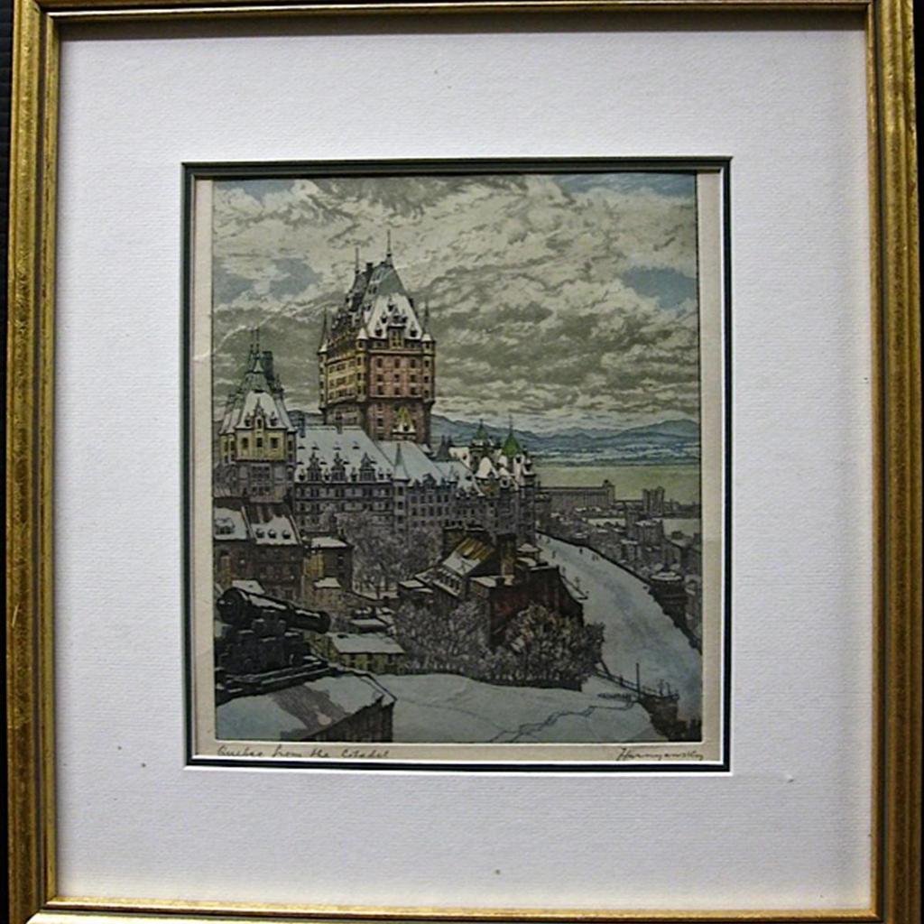 Nicholas Hornyansky (1896-1965) - Quebec From The Citadel
