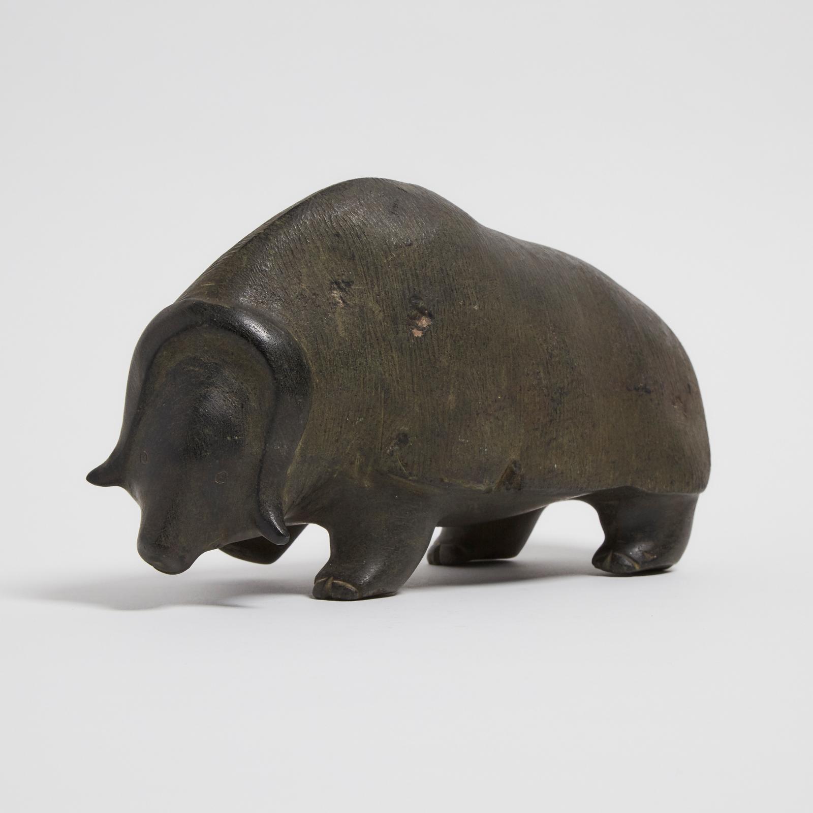 Mathew Aqigaaq (1940-2010) - Musk Ox