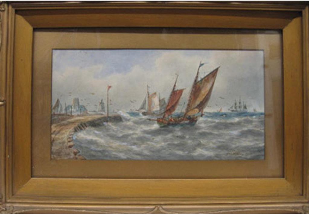 Robert Thornton Wilding - Coastal Storm Approaching
