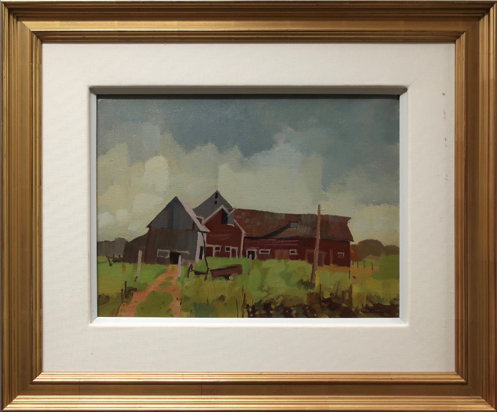 Donald Mackay Houstoun (1916-2004) - Farm Near Ottawa