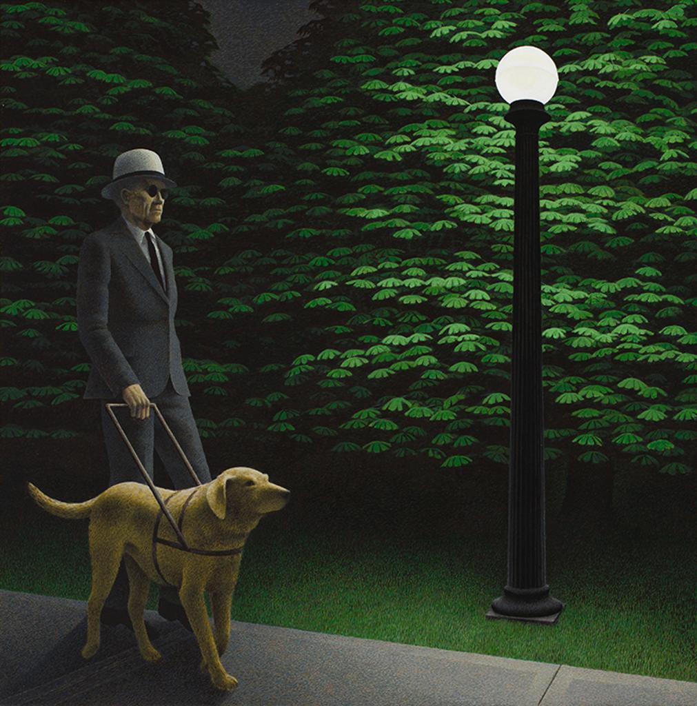 Alexander (Alex) Colville (1920-2013) - Night Walk
