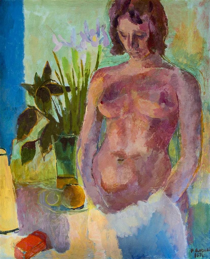Peter Noel Lawson (Winterhalter) Aspell (1918-2004) - Evening Nude