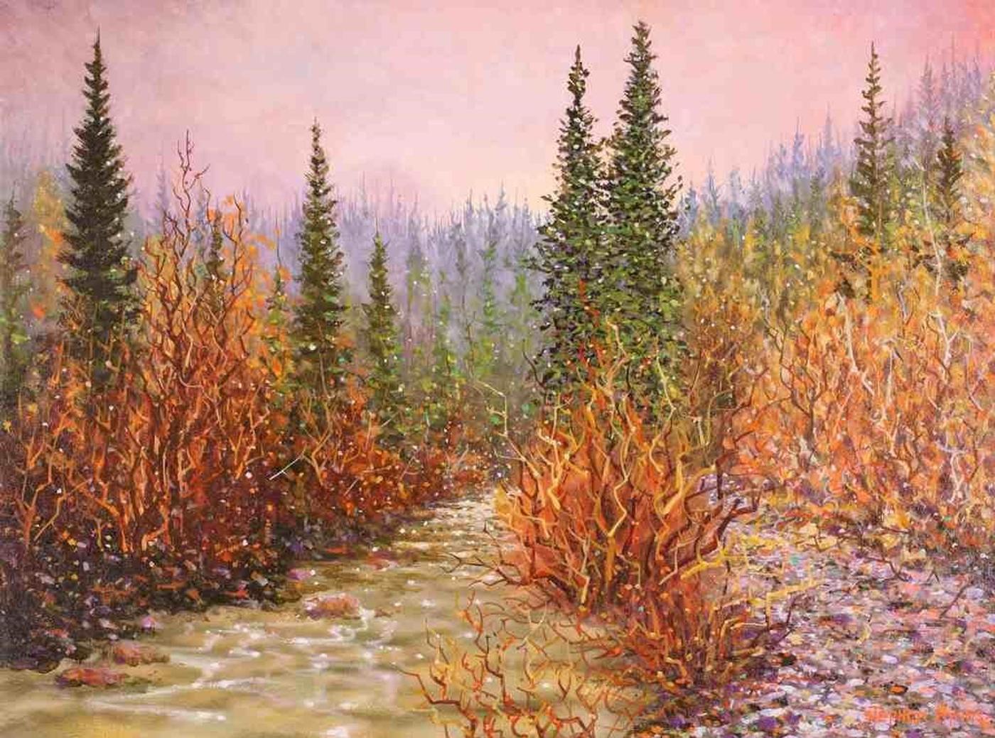 Stephen Hynes (1944) - Twin Visions (Ribbon Creek Series); 1990