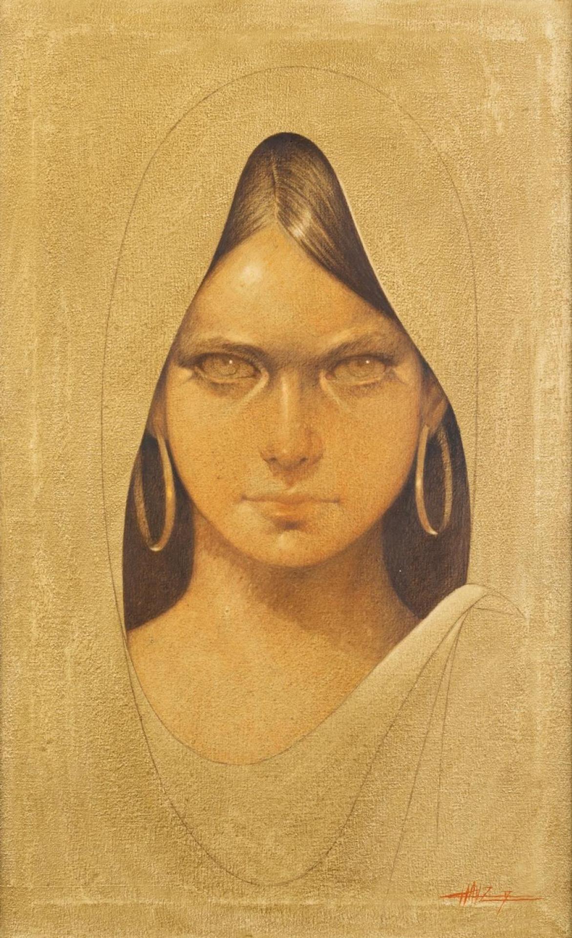 Jose Chavez Huacuja - Portrait of a Young Lady