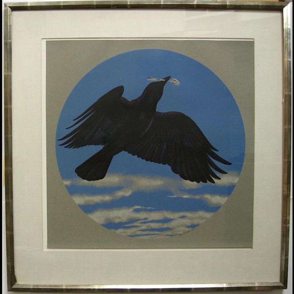 Alexander (Alex) Colville (1920-2013) - Raven And Silver Spoon