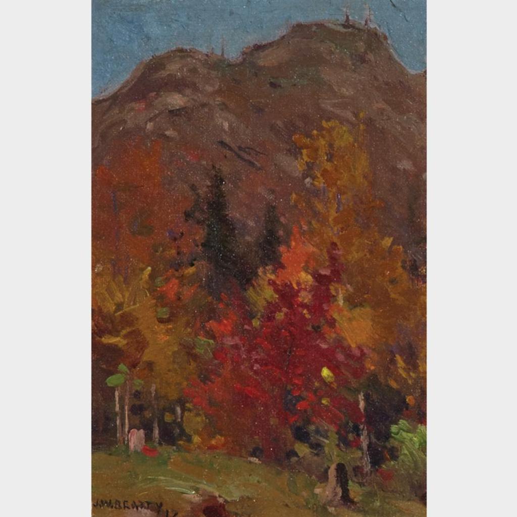John William (J.W.) Beatty (1869-1941) - Autumn Hillside