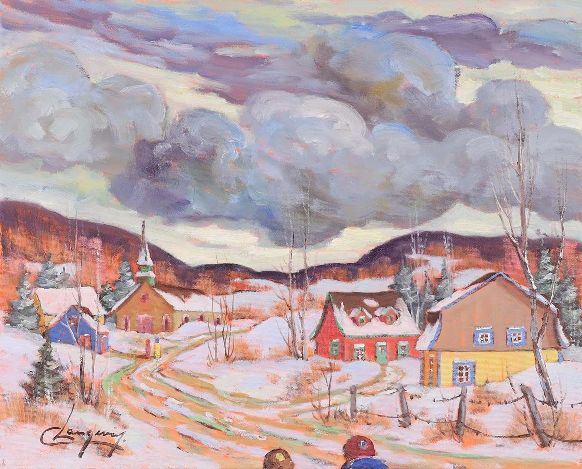 Claude Langevin (1942-2024) - Nuages De Neige