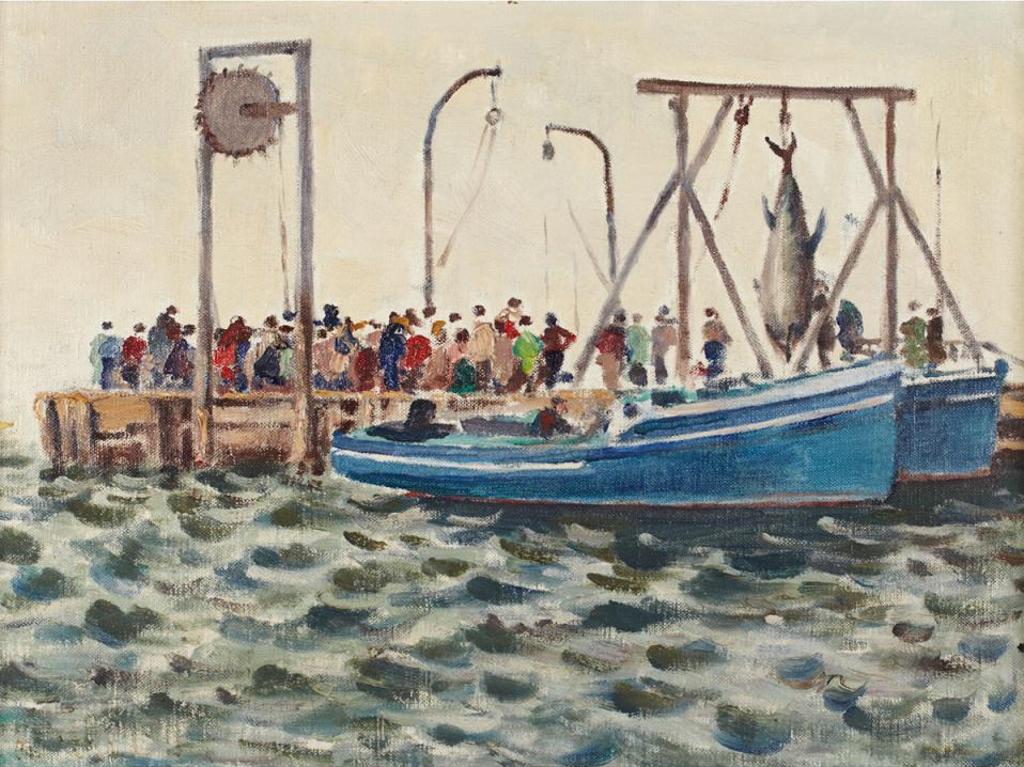 Robert Wakeham Pilot (1898-1967) - Tuna Tournament, Wedgeport, N.S.
