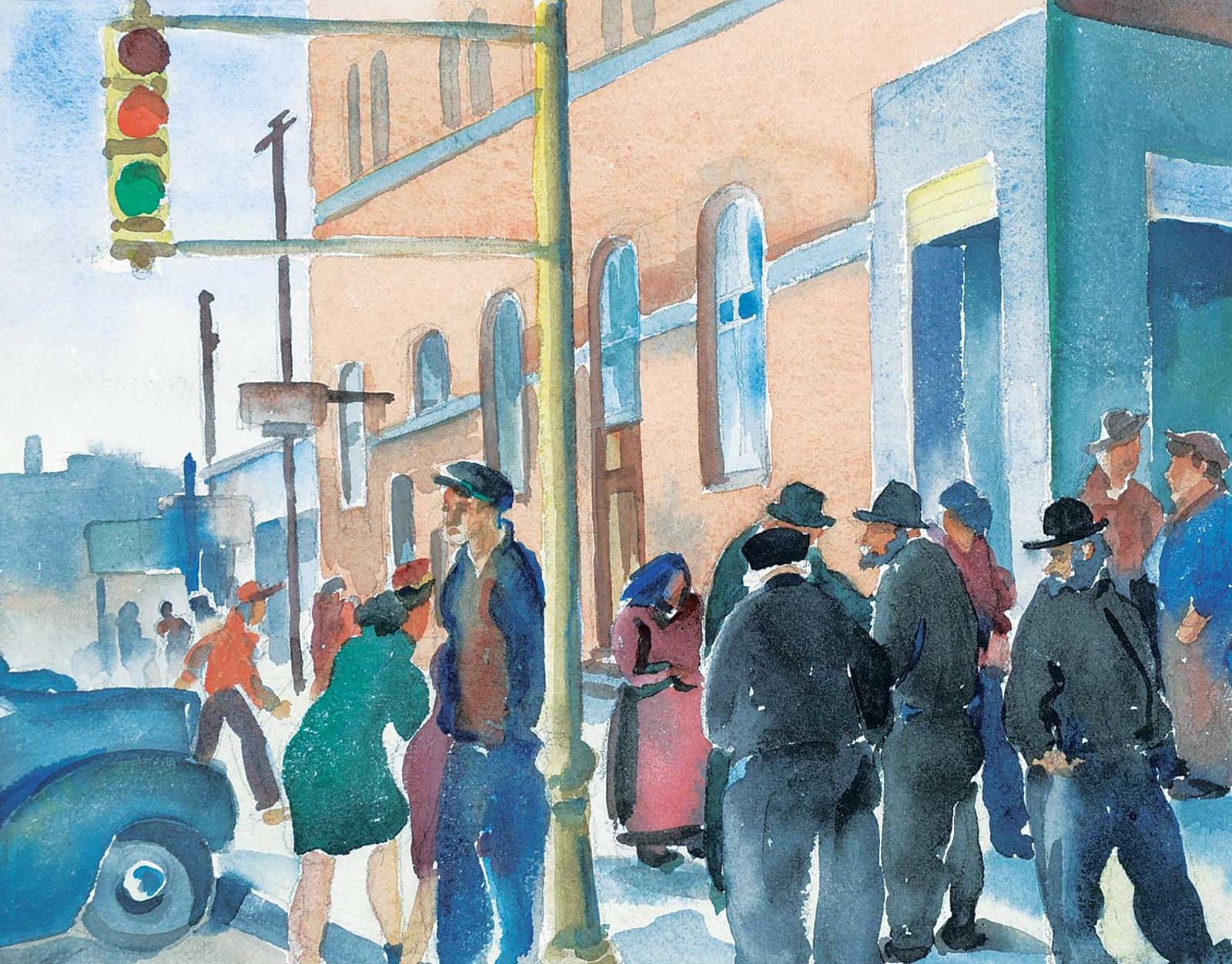 Bartley Robilliard Bart Pragnell (1907-1966) - Marquee Hotel, Lethbridge
