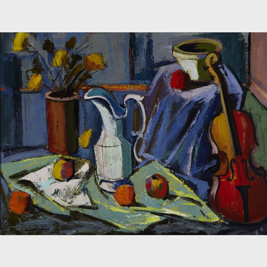 Henri Leopold Masson (1907-1996) - Still Life With Violin