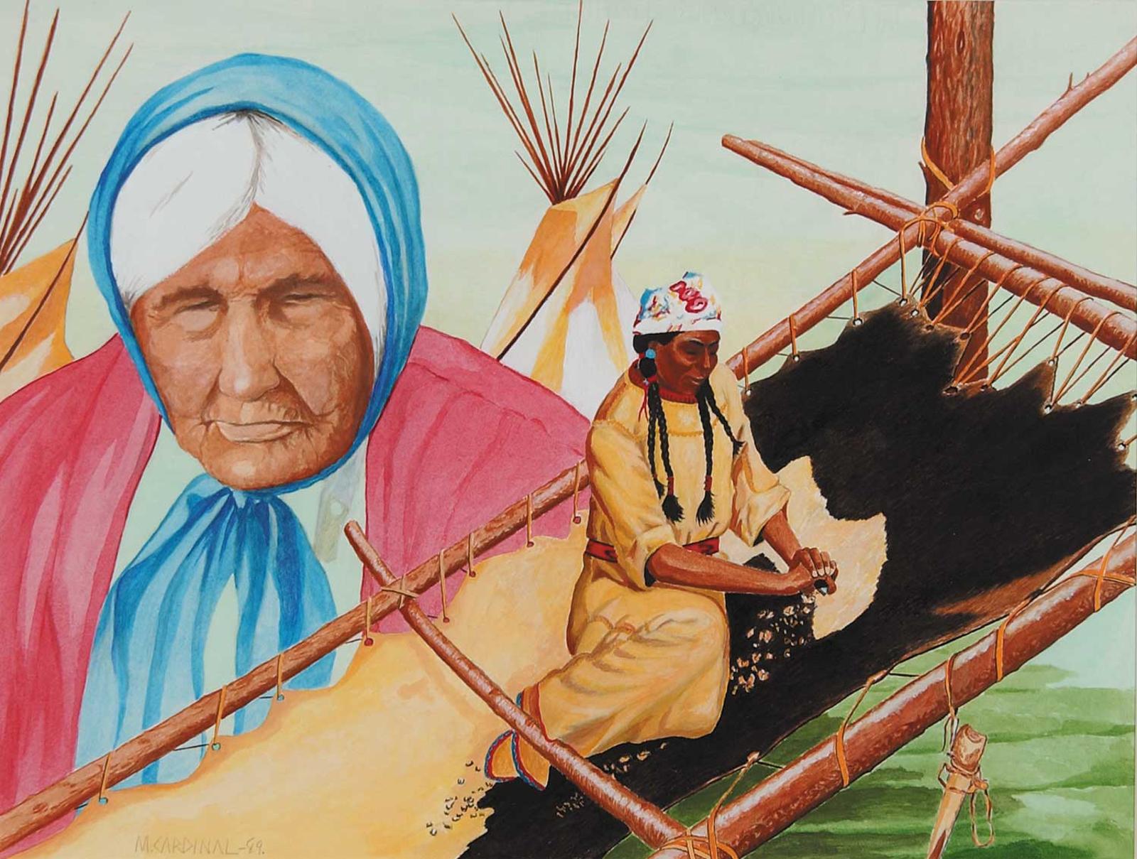 Morris Cardinal - Untitled - Memories Past