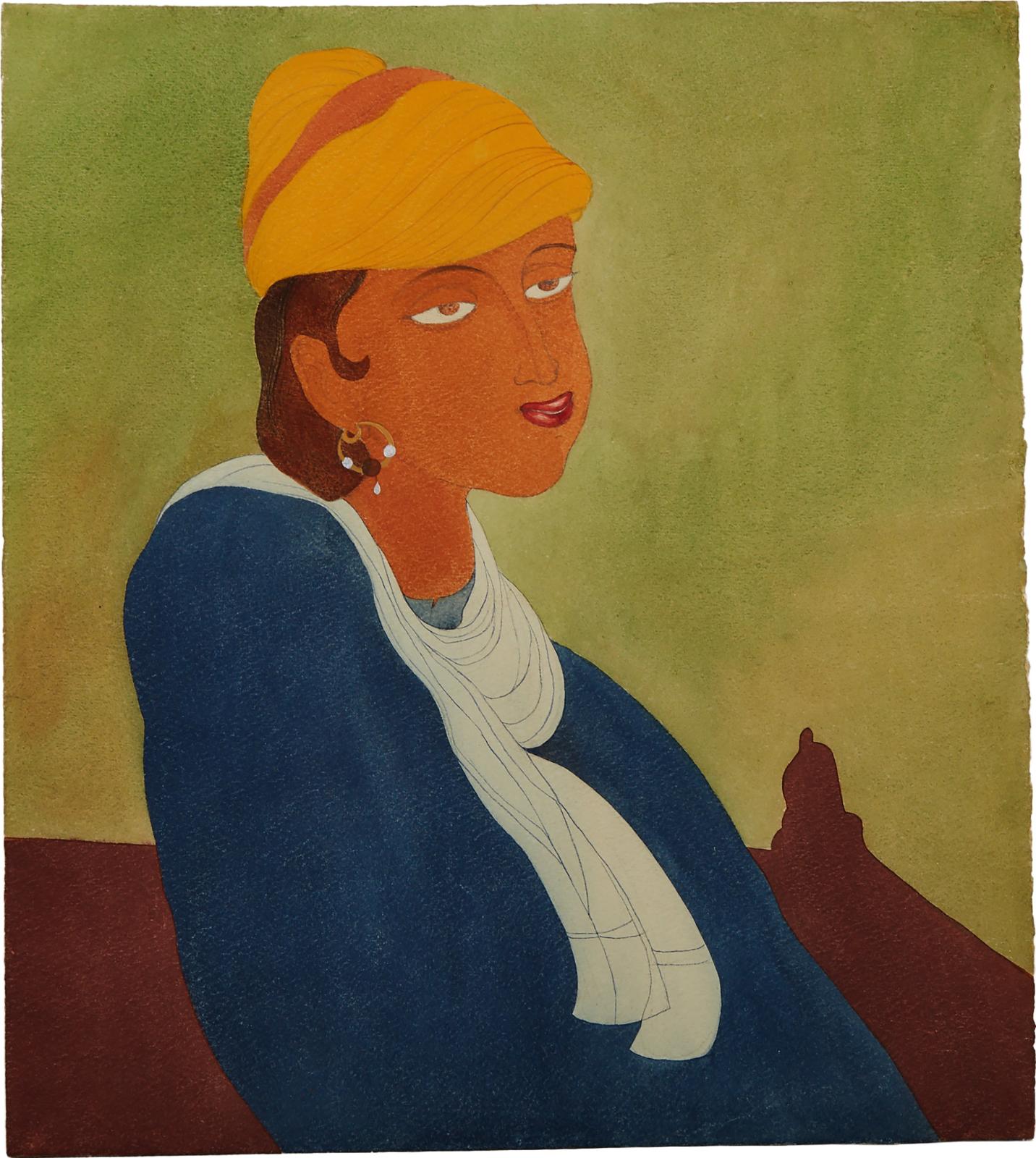 Muhammed Abdur Rahman Chughtai (1897-1975) - Banqa (Lover Boy)