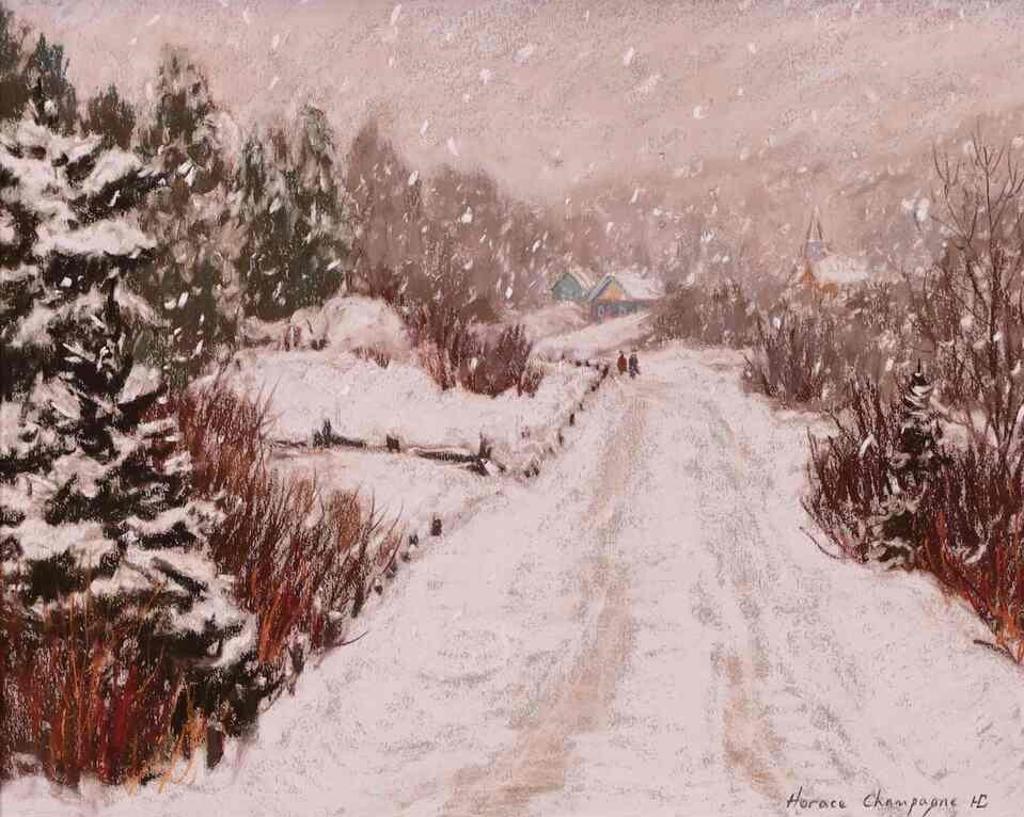 Horace Champagne (1937) - Chemin De La Pointe; 1989
