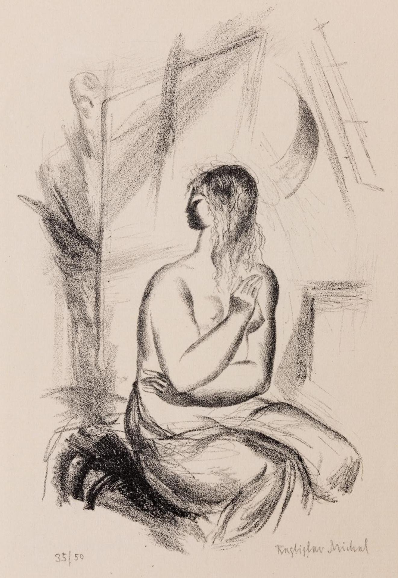 Rastislav Michal (1936-2022) - Untitled - Model with Arms Crossed