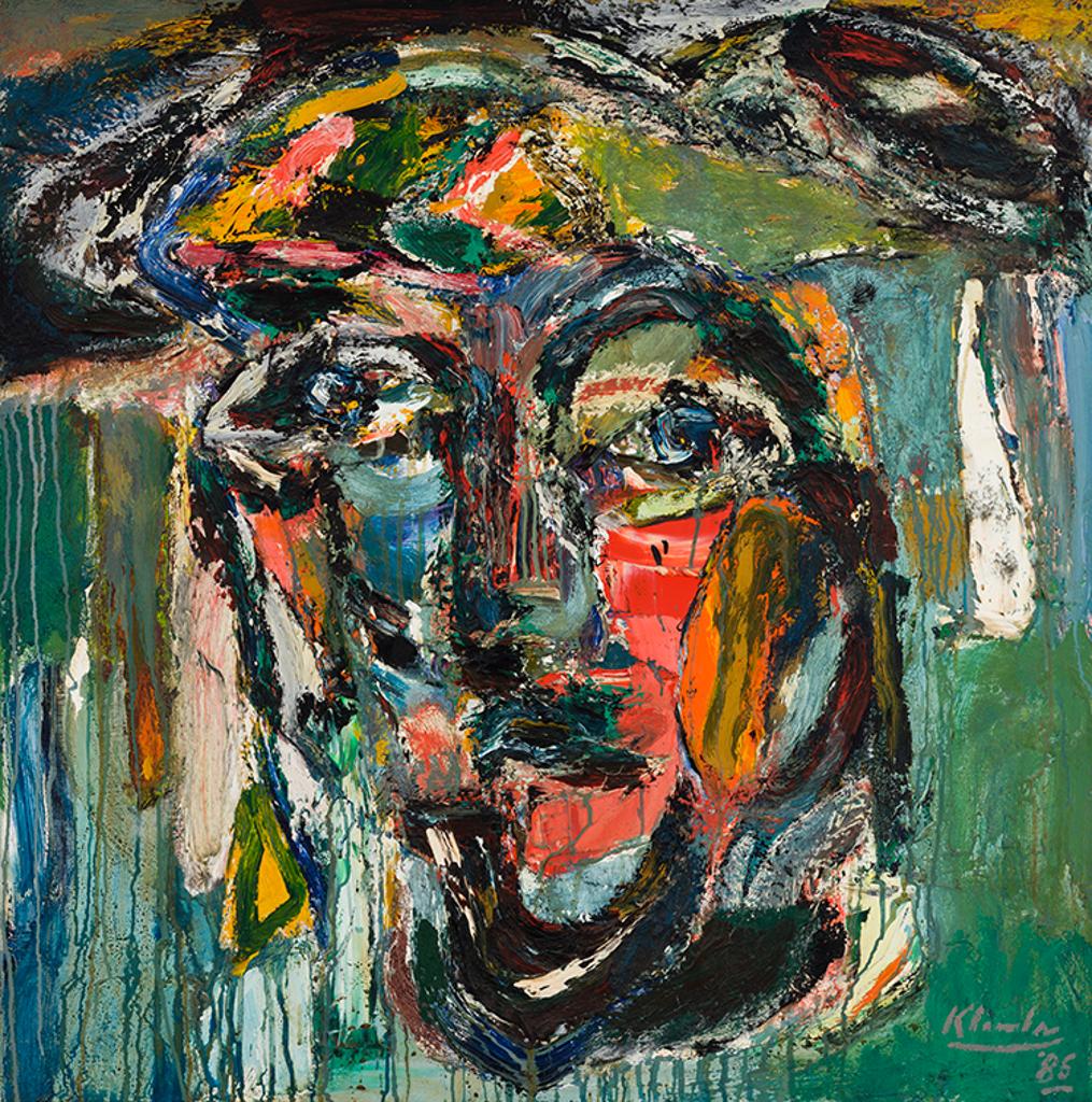 Harold Klunder (1943) - Landscape (Self Portrait # III)