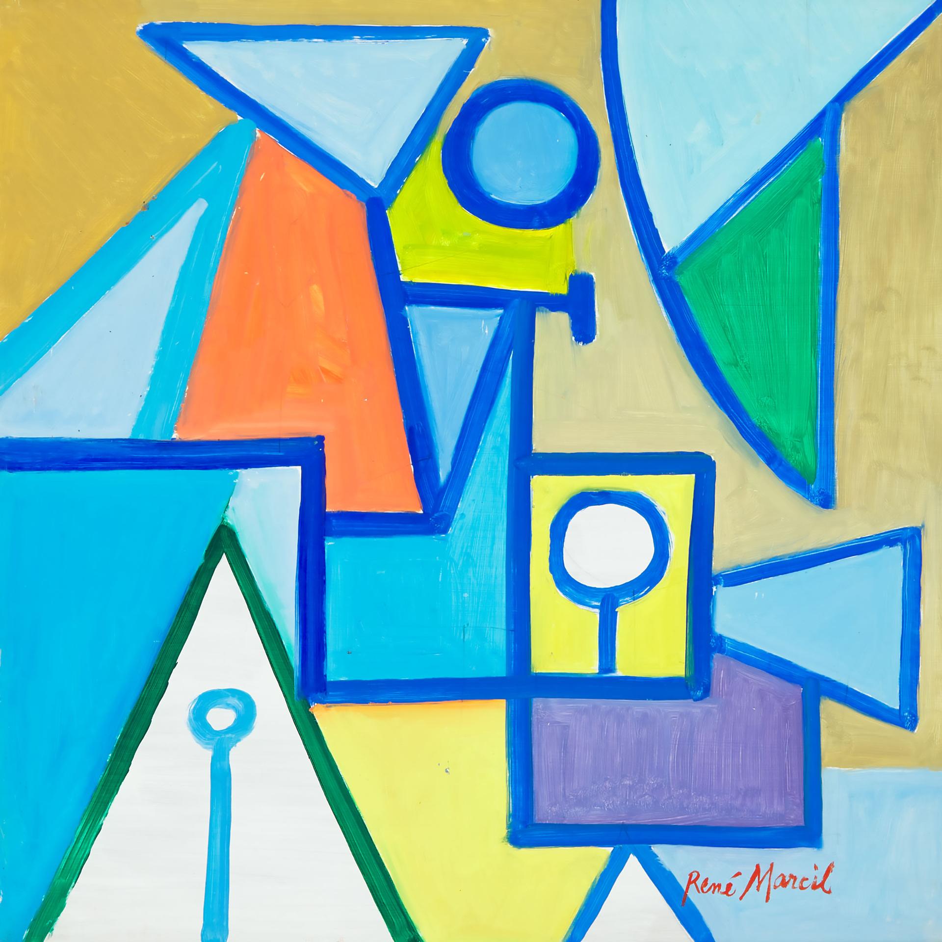 René Marcil (1917-1993) - Untitled, Ca.1975