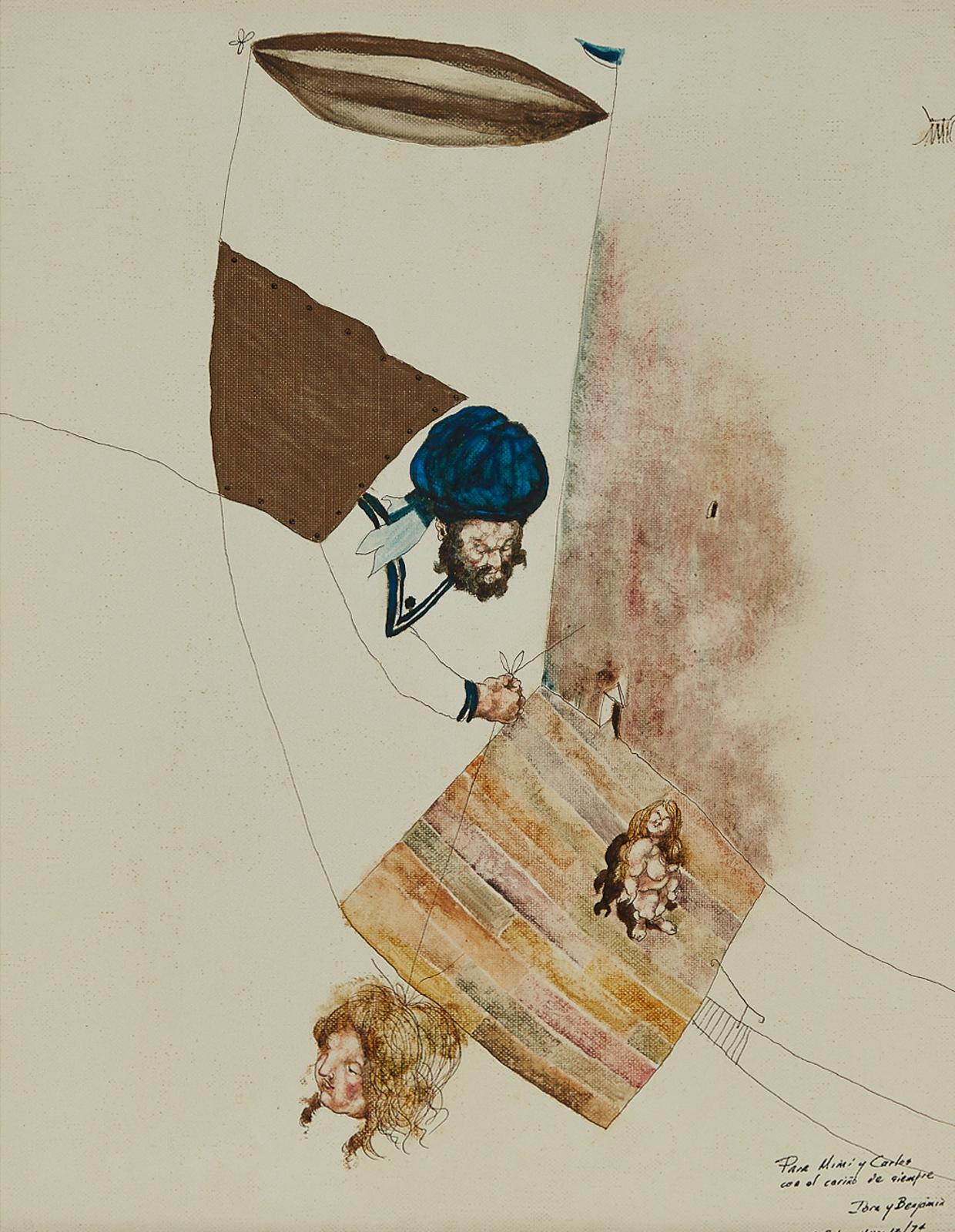 Benjamin Canas (1933-1987) - JUEGO, 1973