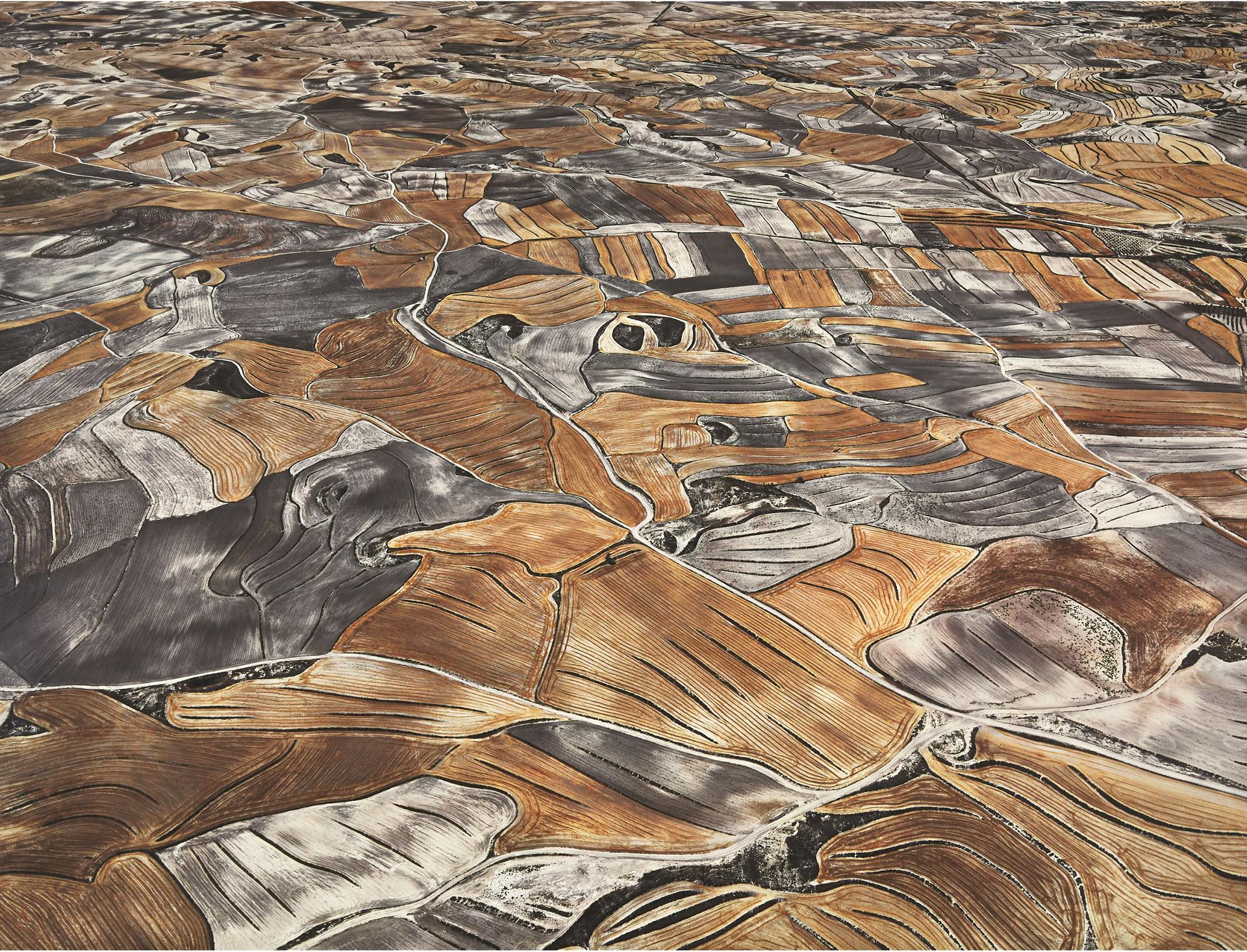 Edward Burtynsky (1955) - Dryland Farming #28, Castile-La Mancha, Spain, 2010