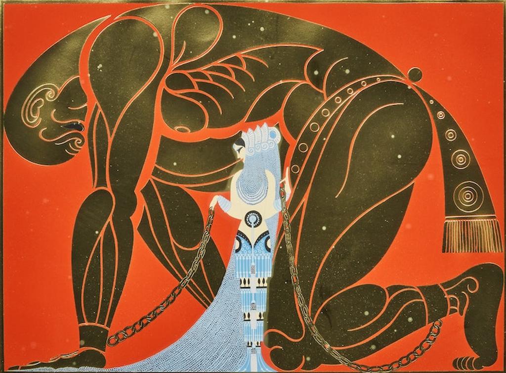 Romain de Tirtoff (1892-1990) - Samson and Delilah