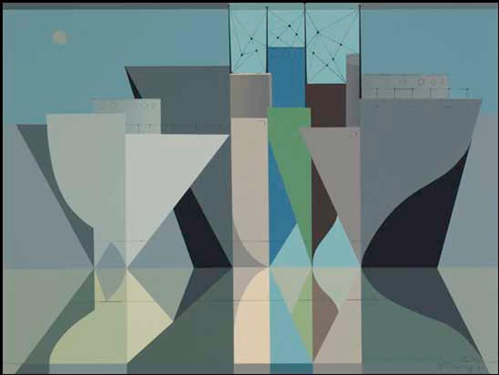 Bertram Charles (B.C.) Binning (1909-1976) - Ships in Classical Calm