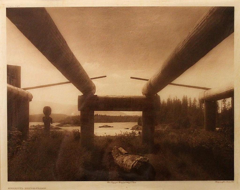 Edward Sherrif Curtis (1868-1952) - Kwakiutl House Frame